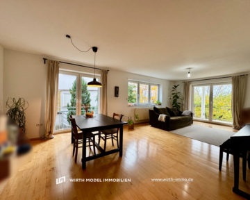 Schöne geräumige Erdgeschoss-Zwei-Zimmer-Wohnung mit Einbauküche und Balkon in Sennfeld, 97526 Sennfeld, Wohnung