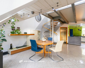 Großzügige Maisonette-WHG mit EBK, Balkon und TG-Stellplatz in zentraler ruhiger Lage |Erbbaurecht, 97422 Schweinfurt, Maisonettewohnung