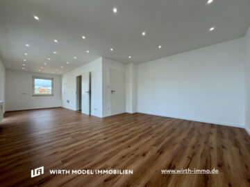 Rd. 120 m² | Sanierte 5-Zimmer-Maisonette-Wohnung mit Balkon, Gartenanteil und Garage, 97464 Niederwerrn, Maisonettewohnung