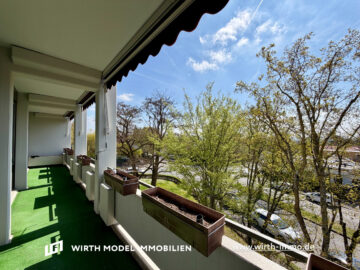 Großzügige und lichtdurchflutete 3,5-Zimmer-Wohnung mit großem Balkon und Garage in bester Lage, 97422 Schweinfurt, Wohnung