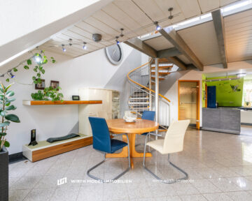 Reserviert: Großzügige Maisonette-WHG mit EBK, Balkon u. TG-Stellplatz in zentraler ruhiger Lage, 97422 Schweinfurt, Maisonettewohnung