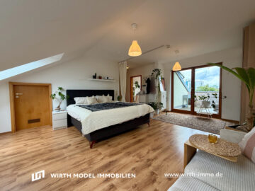 Großzügige Ein-Zimmer-Dachgeschoss-Wohnung mit Balkon in angenehmer Wohnlage, 97424 Schweinfurt, Wohnung