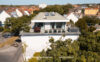 Extravagantes Bunker-Penthouse mit großer Dachterrasse in zentraler Lage - Luftbild
