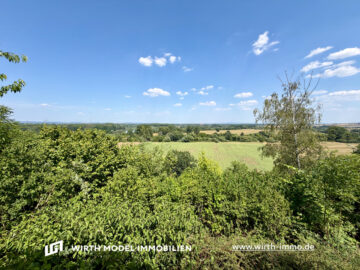 Reserviert: Ferienhaus in einmaliger Feldrandlage mit Panoramablick | 2.409 m² Grundstücksgröße, 97534 Waigolshausen / Hergolshausen, Haus