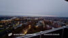 Reserviert: Ansprechende 3-Zimmer-Wohnung mit Aufzug & schönem Ausblick am Schweinfurter Stadtrand - Aussicht am Abend