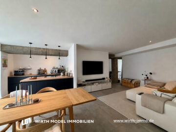 Stylische Drei-Zimmer-Loftwohnung in zentraler Innenstadtlage mit Stellplätzen, 97421 Schweinfurt, Wohnung