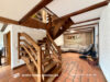 Wohnanwesen mit Vorder- und Hinterhaus, Werkstatthalle, Doppelgarage und Garten - Treppe Maisonette Wohnung