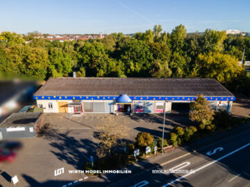 Vielseitige Gewerbeimmobilie auf 2.600 m² in sichtbarer Lage – rd. 825 m² NF, 40 Stellplätze, 97424 Schweinfurt, Haus
